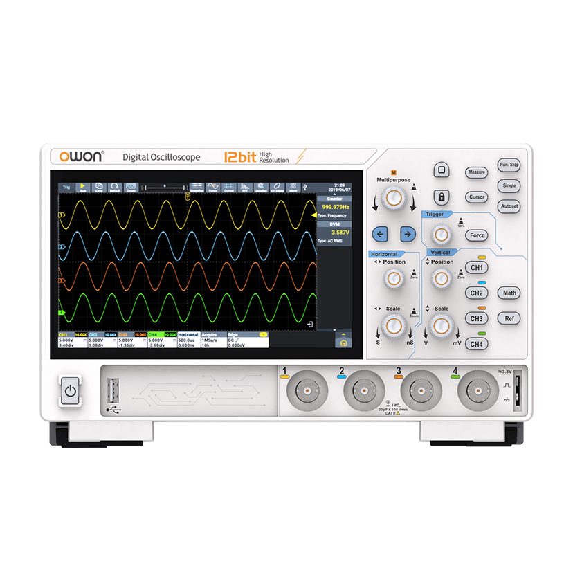 ADS800A Series 12-Bit Digital Oscilloscope
