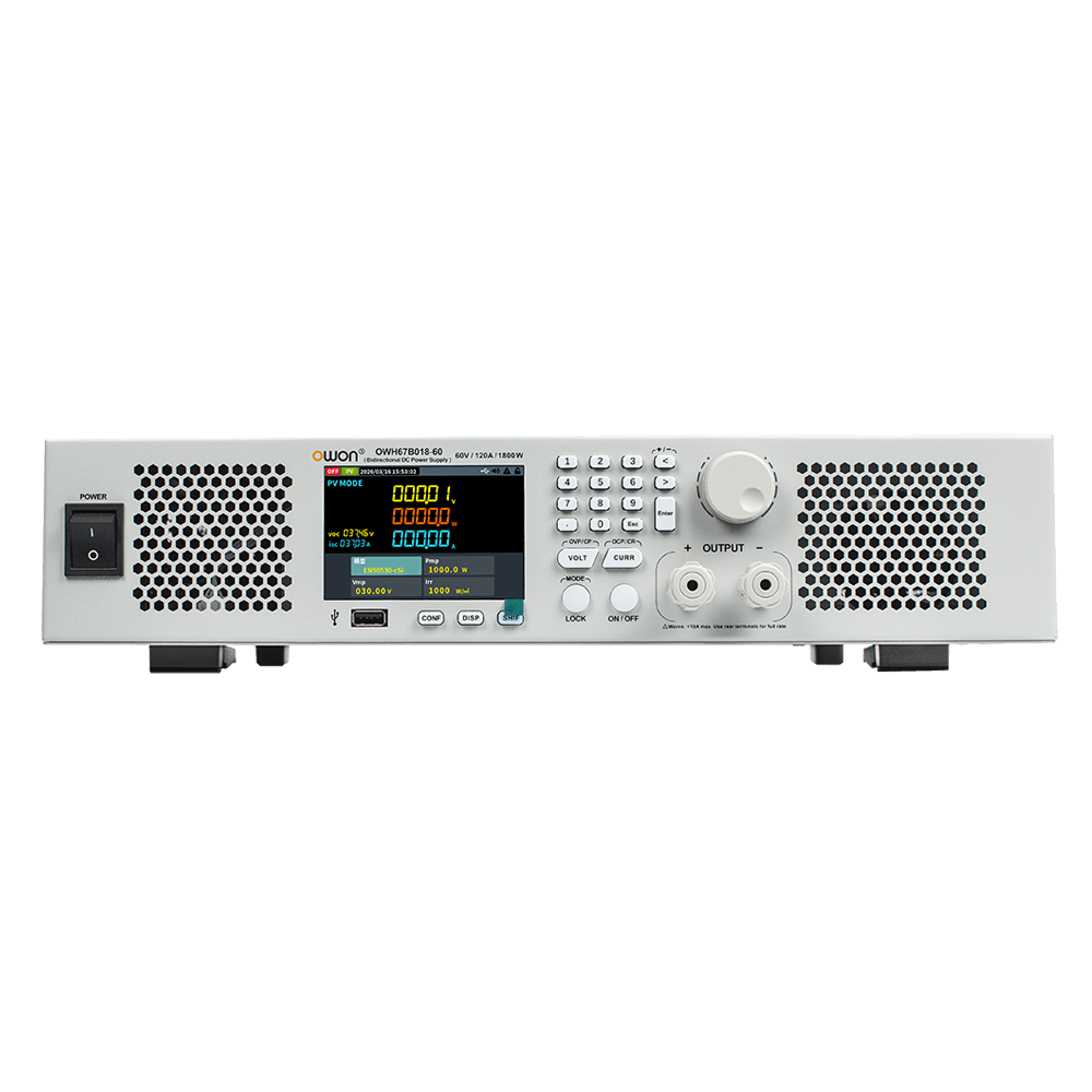 OWON OWH67B Series Bidirectional Programmable DC Power Supply