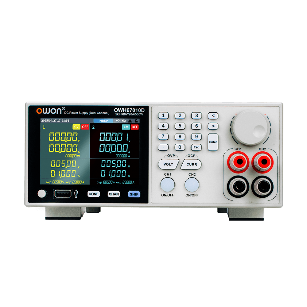 OWON OWH67D Series 2CH DC Power Supply