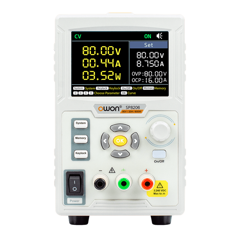 OWON SP8000 High Power Series Programmable DC Power Supply