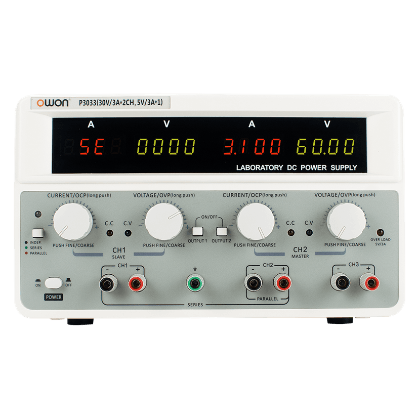 P3000 Series 3CH DC Power Supply