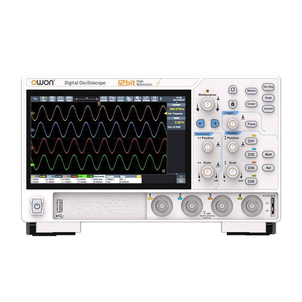 ADS800A Series 12-Bit Digital Oscilloscope