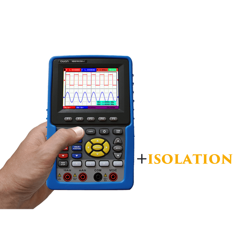 OWON HDS-I Series Handheld Isolated Digital Oscilloscope