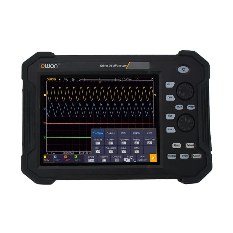 OWON TAO3000 Series 4CH Tablet Digital Oscilloscope
