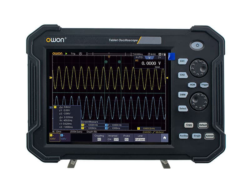 OWON TAO3000 Series 2CH Tablet Digital Oscilloscope